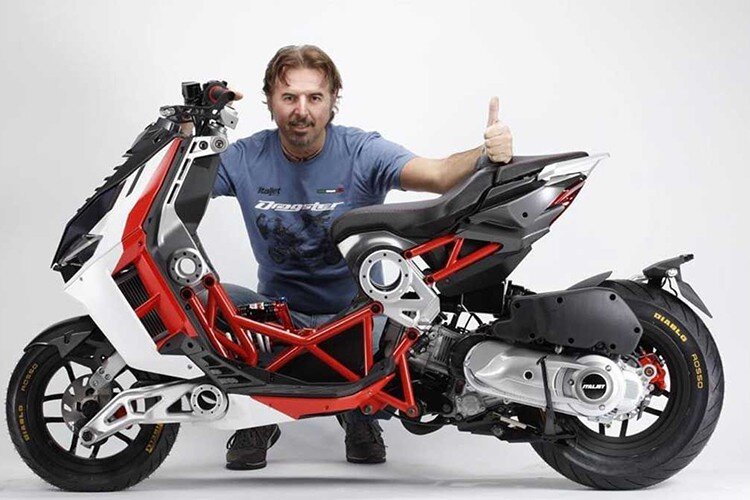 Điểm nổi bật nhất của Itajet Dragster sẽ là bộ khung sườn tuyệt đẹp theo dạng mắt cáo