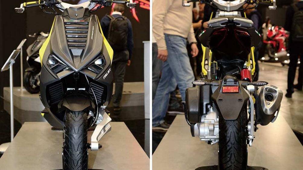 Ở phiên bản mới, Itajet Dragster 2021 được phối lại màu theo màu cờ của nước Ý với 3 màu chủ đạo bao gồm xanh, trắng và đỏ khá đẹp mắt