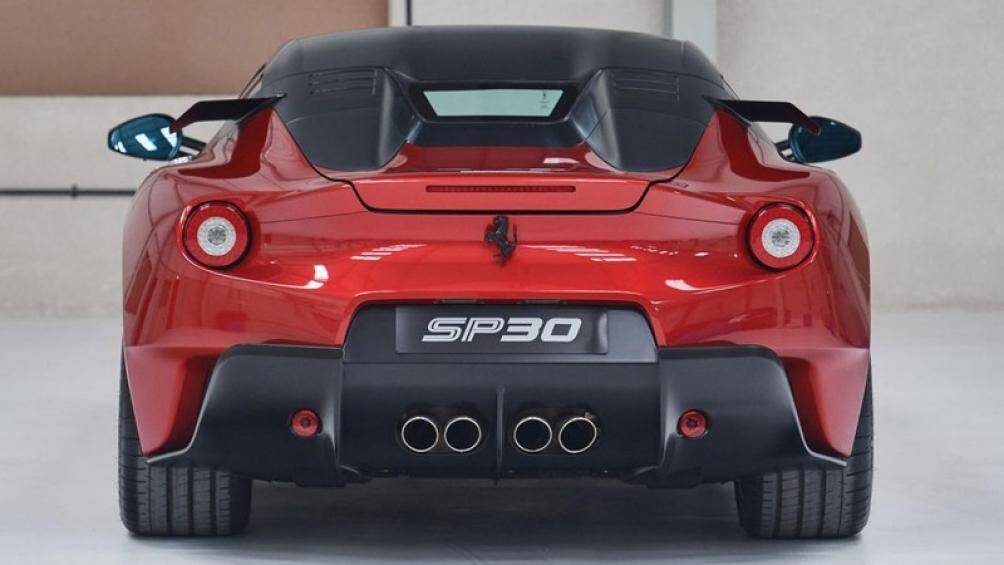 SP30 được đánh giá là một mẫu xe đáng kinh ngạc về nghệ thuật chế tạo xe hiện đại và là một phần quan trọng của lịch sử Ferrari