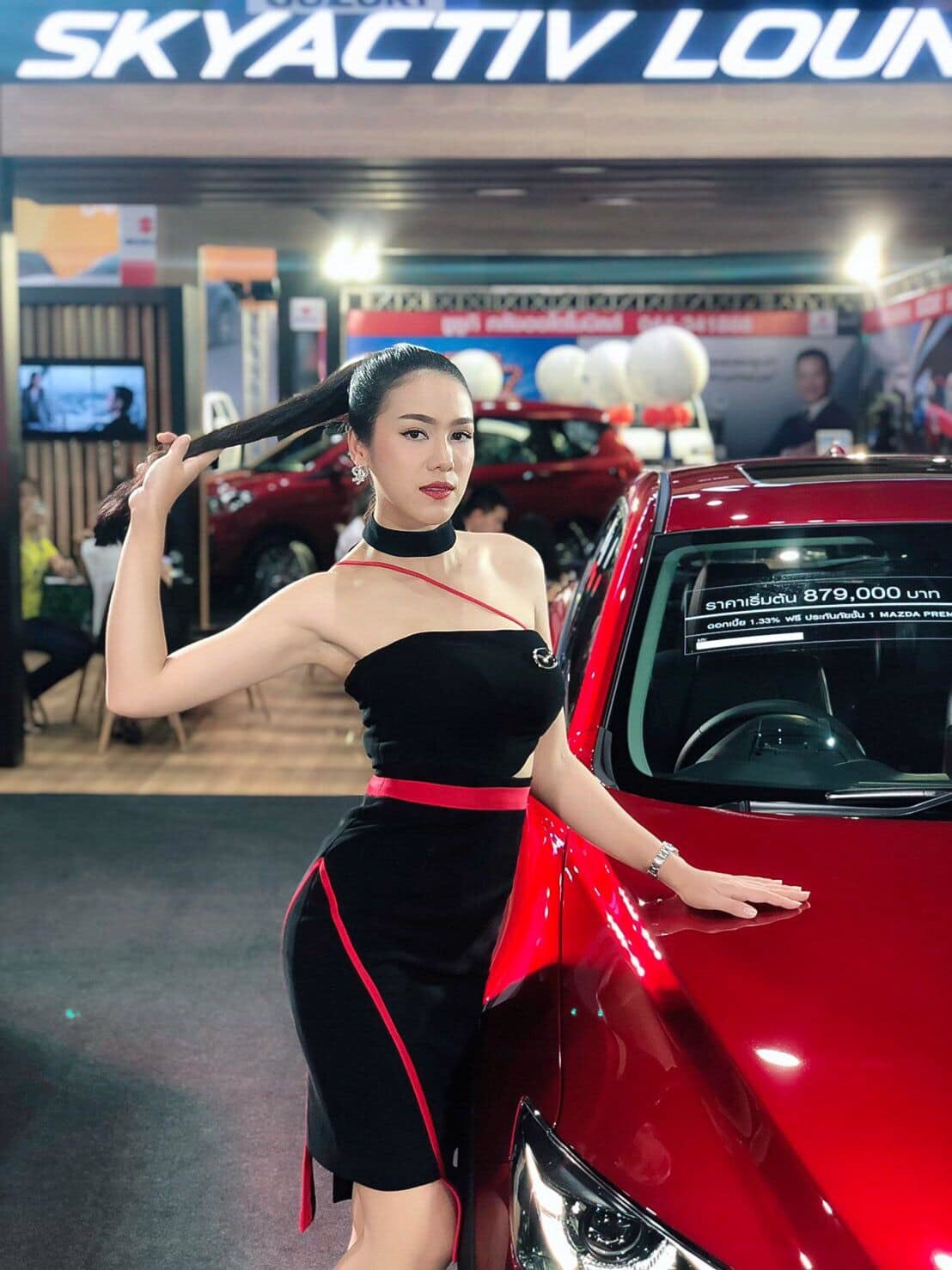 Janjiravadee Thamatkeng là một người mẫu xe nổi tiếng tại Thái Lan