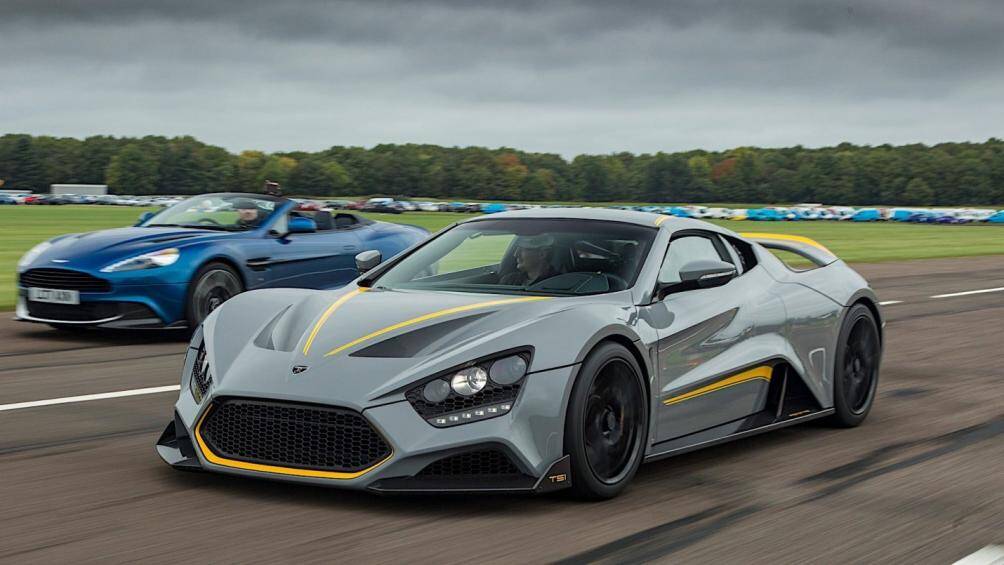 6. Zenvo TS1 GT (vận tốc tối đa: 375 km/h)