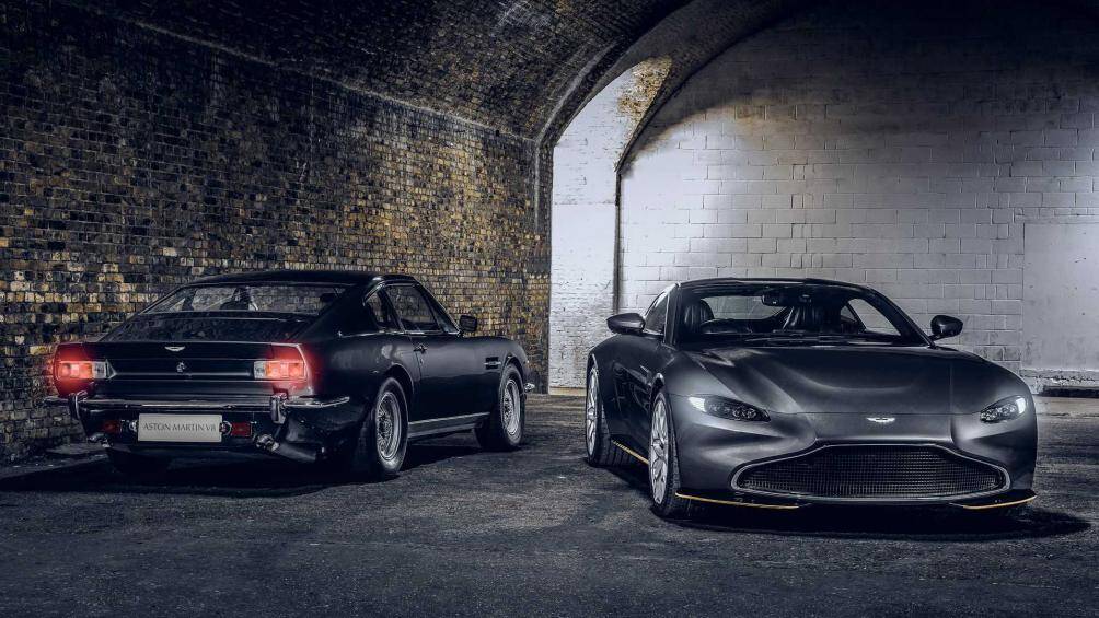 Aston Martin Vantage 007 Edition thiết kế theo chiếc Aston Martin V8 do James Bond lần đầu cầm lái trong tập phim The Living Daylights