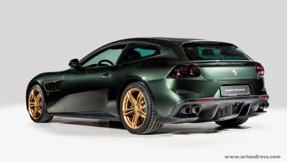 Kết hợp với đó là diện mạo sang trọng mà hiện tại không nhiều mẫu xe của Ferrari có được