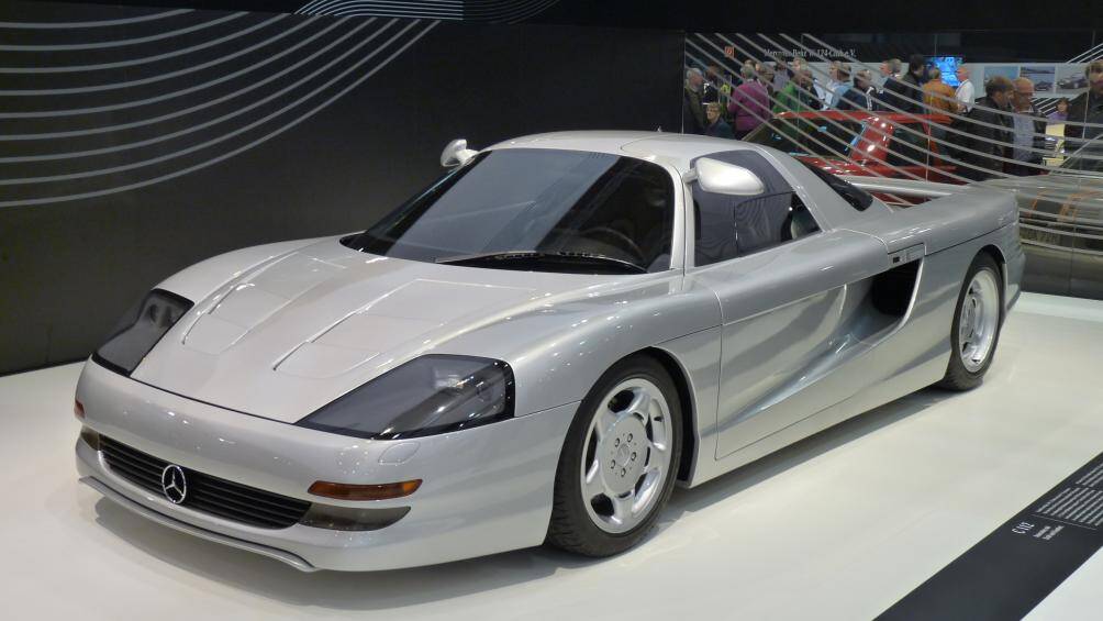 Mercedes-Benz C112 Concept/Vision SLR Concept / AMG Vision GT Concept được sản xuất 3 chiếc.
Ba phiên bản xe được đặt cạnh nhau vì mỗi mẫu chỉ được sản xuất 1 chiếc và chúng đều được bán với giá 3 triệu USD.
C112 Concept ra mắt vào năm 1991, được trang bị động cơ V12 6 lít; Vision SLR Concept 1999 là dự án hợp tác giữa DaimlerChrysler và McLaren