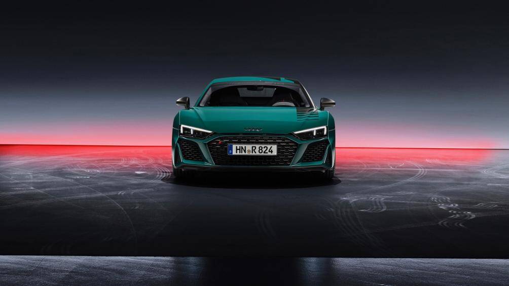 Phiên bản Audi R8 “Green Hell” có mang màu sơn tiêu chuẩn là sắc thái xanh lá Tioman cực đẹp