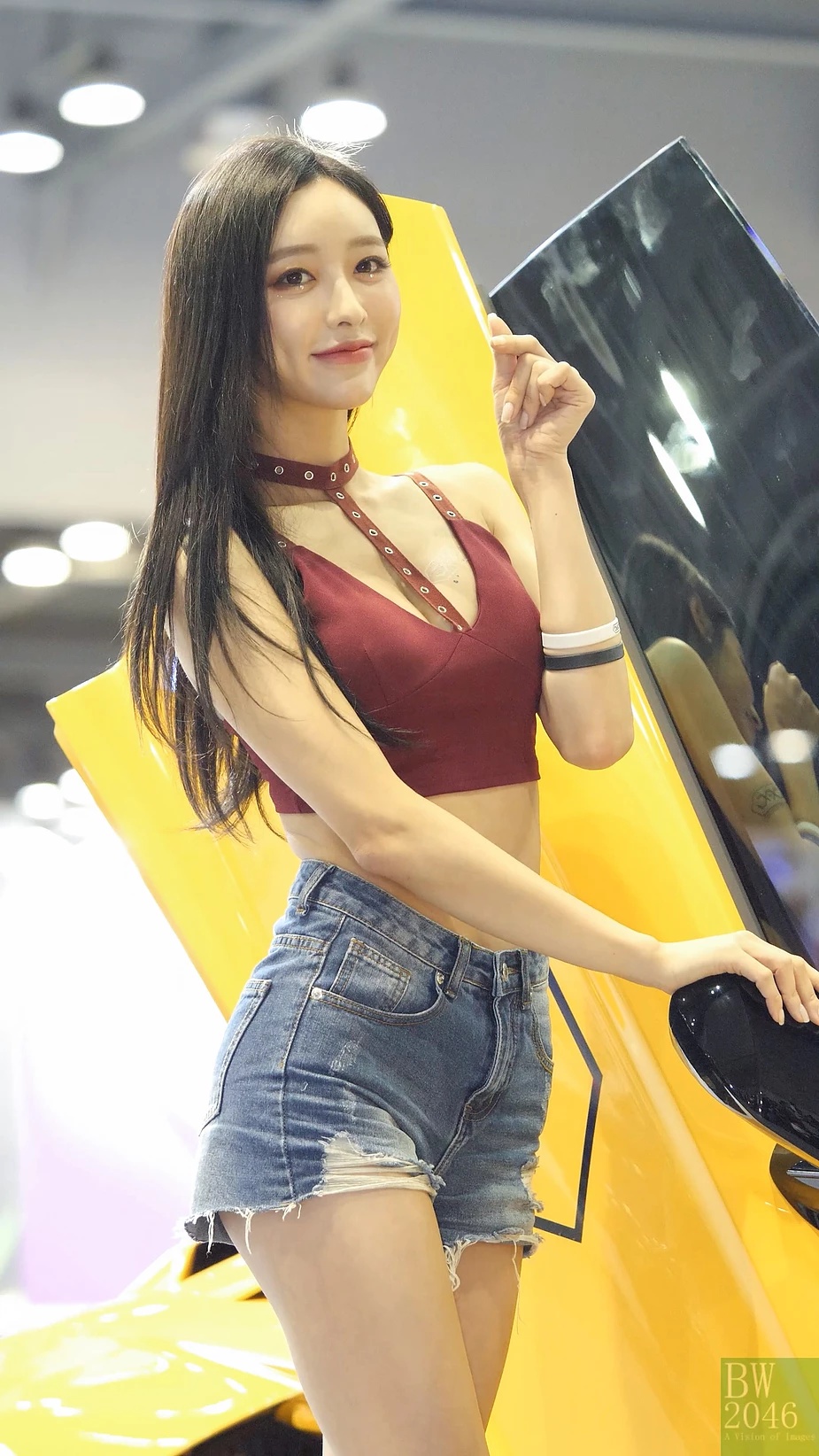 Một số hình ảnh đẹp khác của Jeong Ara tại triển lãm