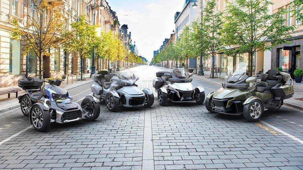 Trong dòng sản phẩm mới, hãng xe mô tô Can-Am tập trung vào hai mẫu xe Ryker và Spyder nhằm mang đến làn gió mới ở phong cách của hai mẫu xe này