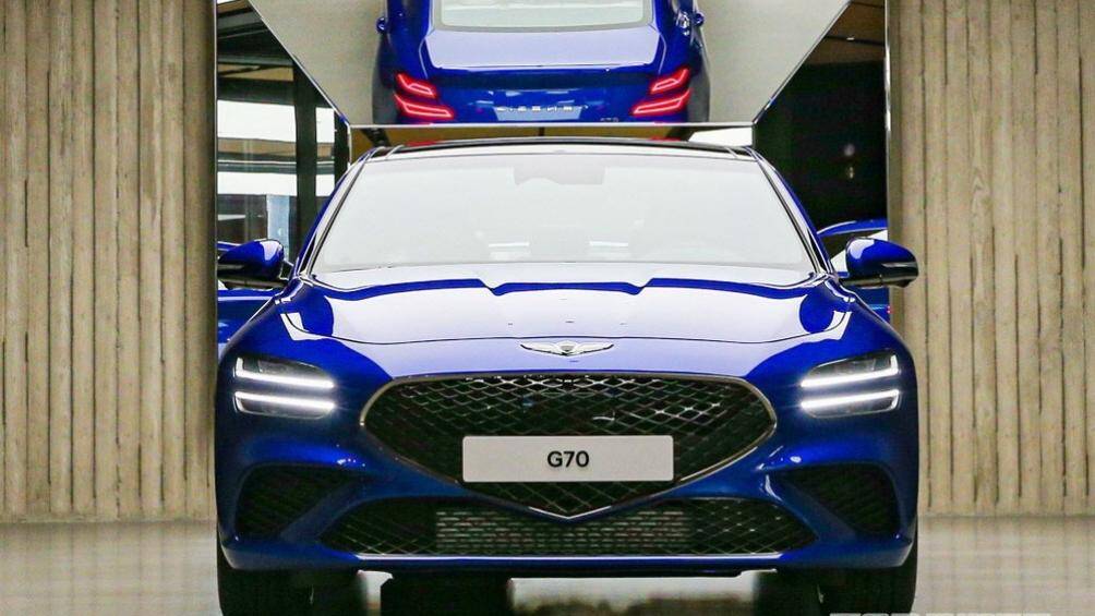 Tuy nhiên đến nay, mẫu xe Genesis G70 2021 mới chính thức được Hyundai giới thiệu tại thị trường quê nhà Hàn Quốc