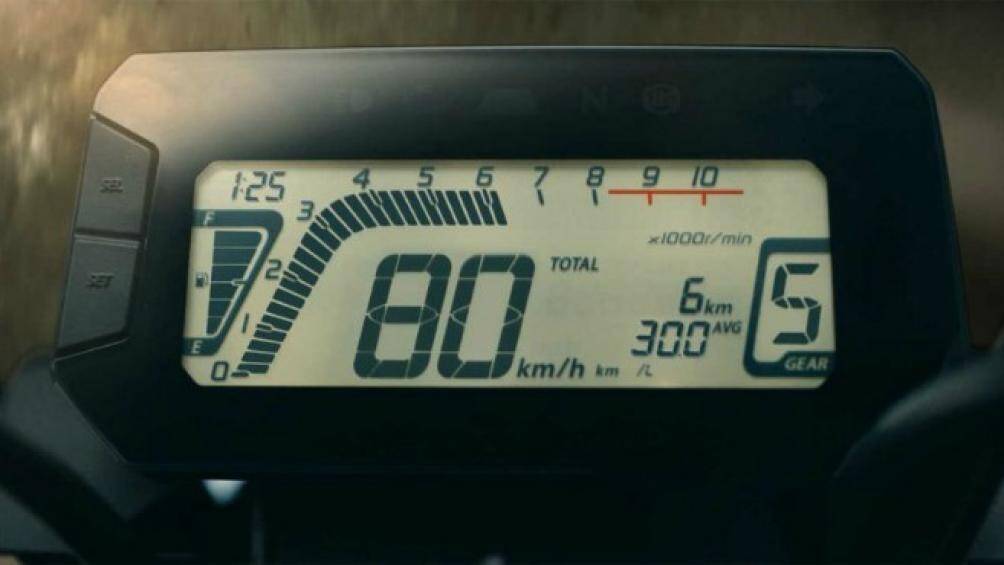 MSX 125 Grom mới có thân xe được tái thiết kế hoàn toàn, đèn pha và cụm đồng hồ LCD mới