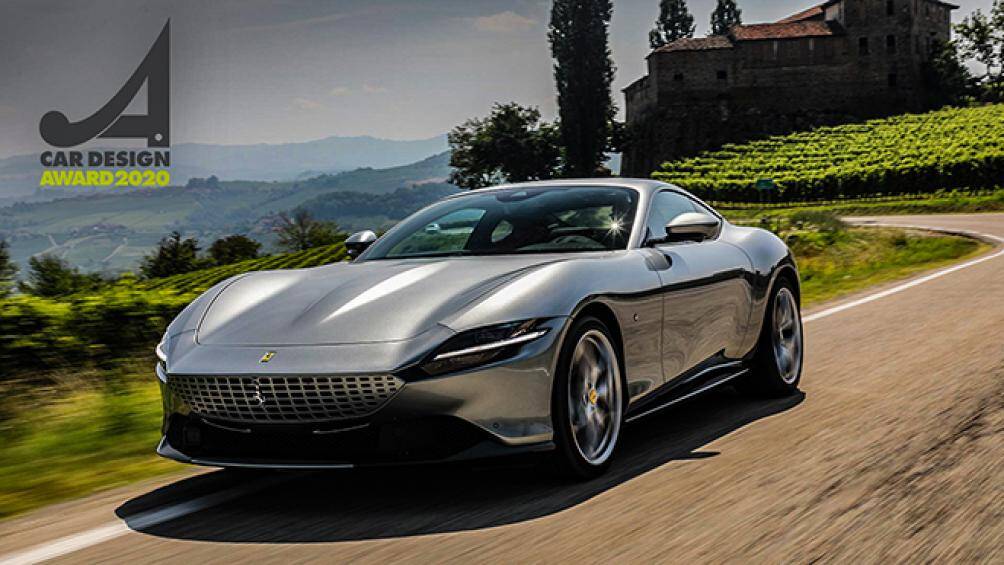 Tạp chí Auto&Design với 12 nhà báo hàng đầu về ô tô vừa bầu chọn Ferrari Roma trở thành mẫu xe thương mại có thiết kế đẹp nhất năm 2020