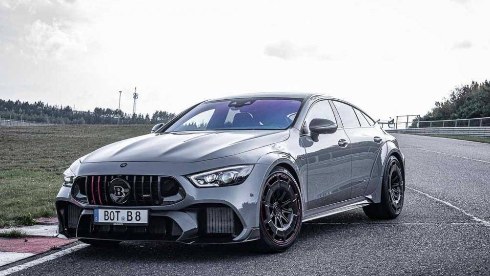 Mercedes-AMG GT 63 S 4MATIC+ đã được hãng độ Brabus dùng làm xe nền để biến hóa nên chiếc Brabus Rocket 900 siêu ngầu mới