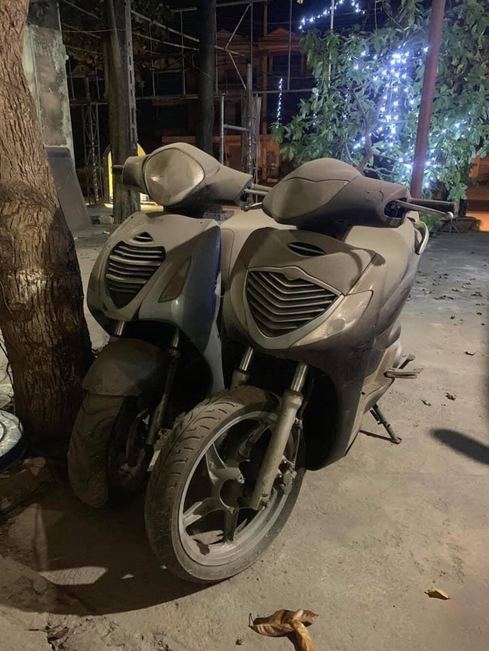 Cặp đôi Honda PS và SH nhập Ý bị bỏ xó khá lâu năm