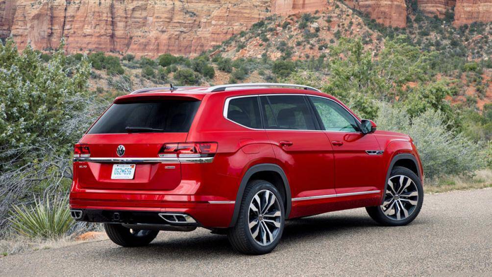 4. Volkswagen Atlas 2020 (điểm an toàn: 9,7/10)
