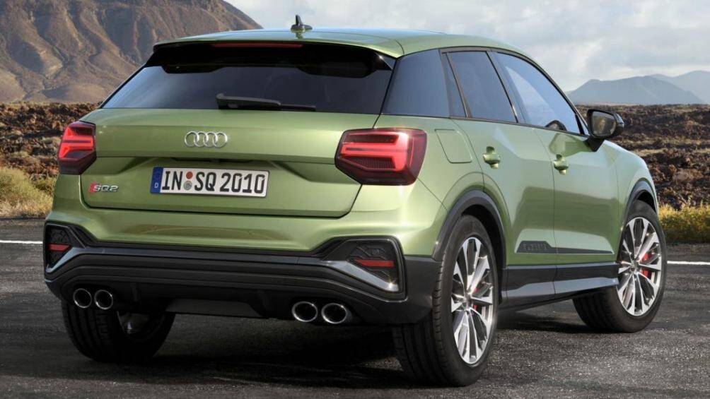 Mẫu crossover này có gương chiếu hậu làm bằng nhôm sáng bóng, cánh lướt gió tích hợp ở cuối mui xe và phần cản sau được tái thiết kế mạnh mẽ hơn