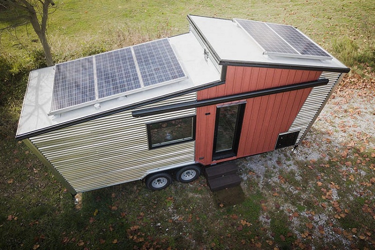 Nhà di động GoSun Dream (mobihome) dạng xe kéo được trang bị đầy đủ tiện nghi, cung cấp năng lượng bởi hệ thống điện mặt trời