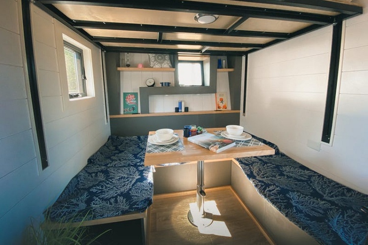 GoSun Dream cung cấp đủ không gian dành cho gia đình 4 người, bao gồm nhà bếp, phòng tắm, giường cỡ lớn và phòng khách