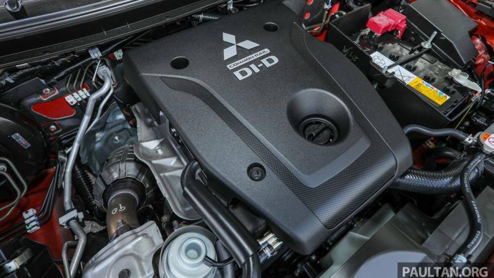 Mitsubishi Triton Adventure X được trang bị hệ thống động cơ tăng áp diesel MIVEC VGT 2.4L, sản sinh công suất 179 mã lực và mô-men xoắn 430 Nm