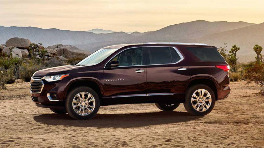 6. Chevrolet Traverse (giá khởi điểm: 29.800 USD)