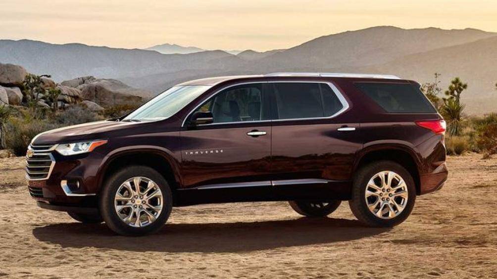6. Chevrolet Traverse 2020 (sức chứa khoang hành lý khi gập 2 hàng ghế sau: 2.781 lít)