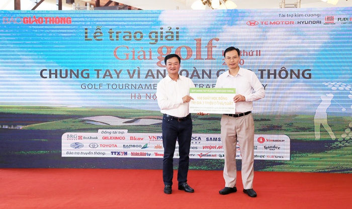 Giải golf Chung tay vì ATGT 2020: Lan tỏa mạnh mẽ thông điệp nhân văn- Ảnh 1.