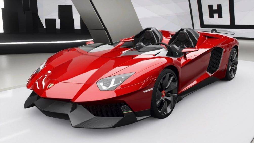 6. Lamborghini Aventador J