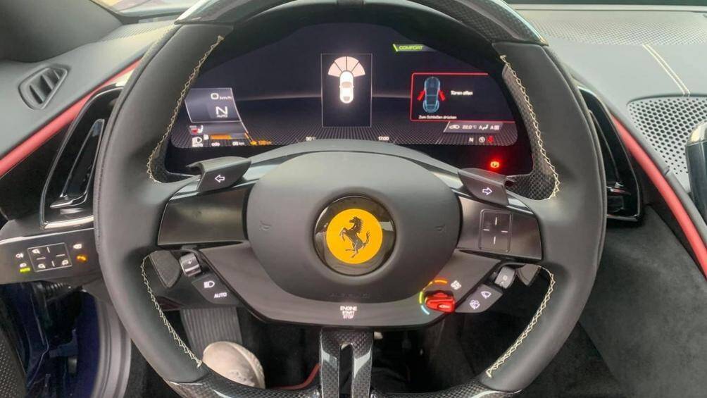 Hãng siêu xe Ý trang bị cho chiếc xe 4 chỗ ngồi Ferrari Roma động cơ V8, tăng áp, dung tích 3.9 lít, tạo ra công suất tối đa 620 mã lực