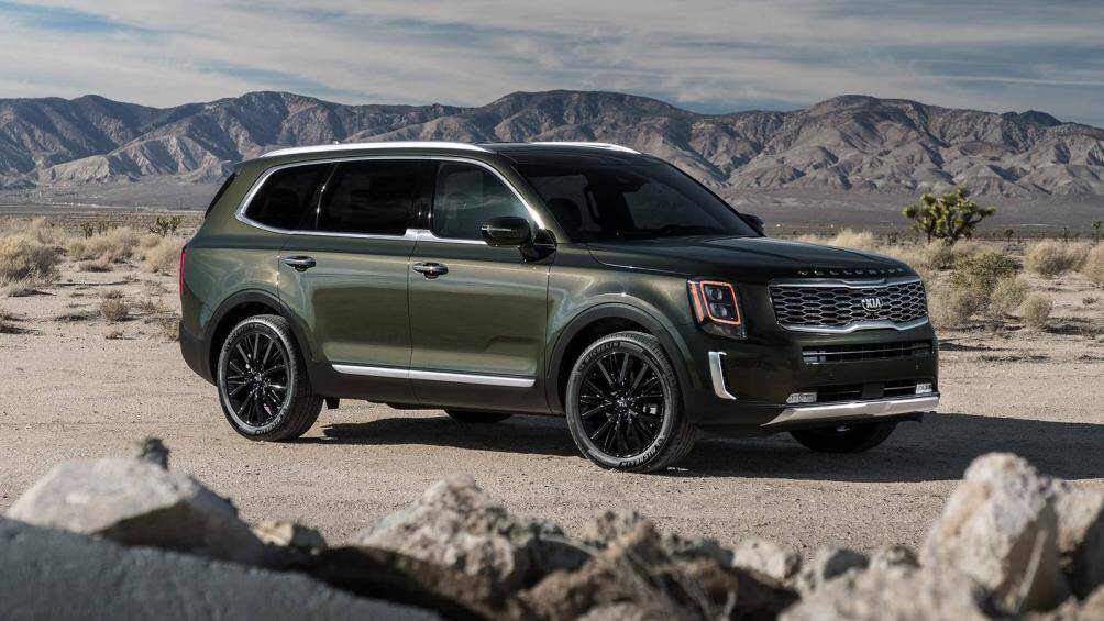 4. Kia Telluride 2021 (giá khởi điểm: 31.990 USD, điểm tổng thể: 8,4/10)
