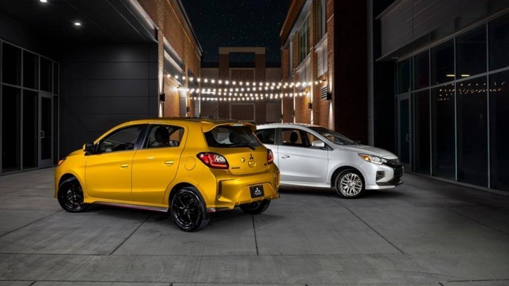 Giá bán của Mirage 2021 tại Mỹ khởi điểm 14.295 USD (330 triệu đồng) cho bản hatchback và 15.295 USD (354 triệu đồng) cho bản sedan