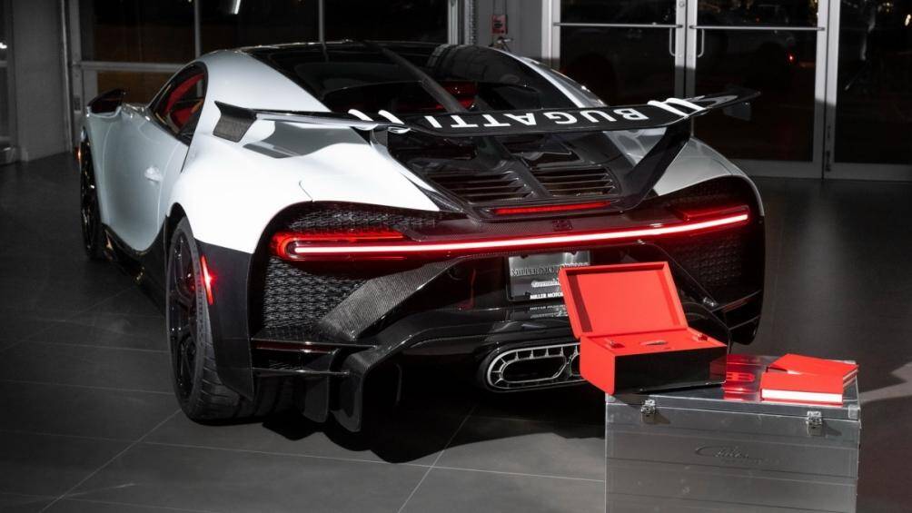 Chiếc Chiron Pur Sport đầu tiên này là sản phẩm độc nhất và được cá nhân hoá để hoàn thiện đến từng chi tiết nhỏ nhất