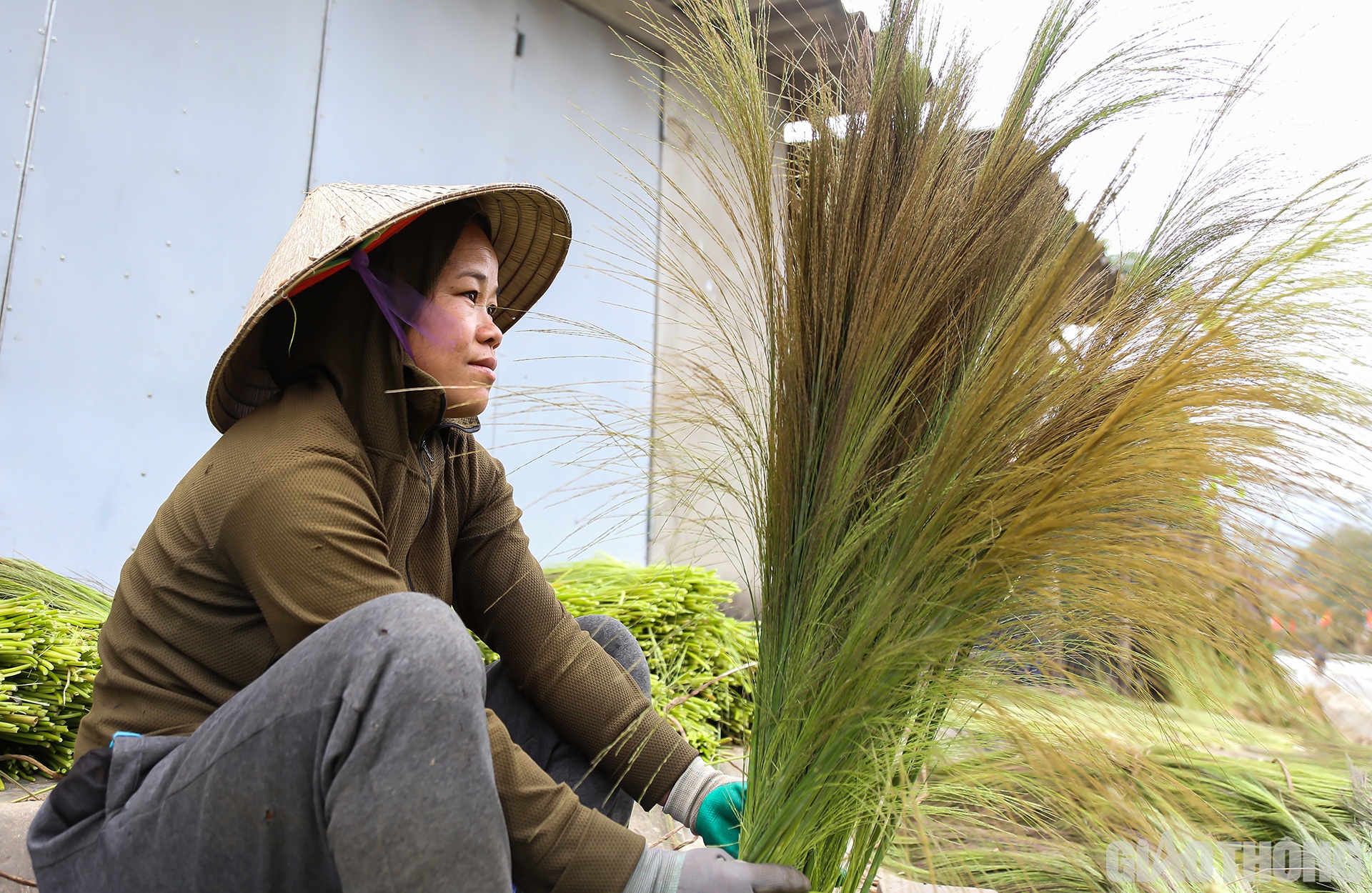 Theo đồng bào dân tộc Thái ở xã Hữu Kiệm, địa phương cũng có làm chổi. Tuy nhiên, chỉ làm số lượng ít để dùng. Số bông đót chủ yếu để bán cho các cơ sở làm chổi đót dưới xuôi.