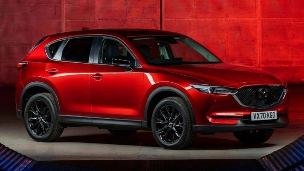 Trên phiên bản đặc biệt CX-5 2021 Kuro. Biến thể này được sản xuất với số lượng giới hạn 750 chiếc