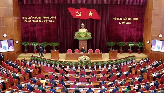 Hôm nay (31/1), Đại hội đại biểu toàn quốc lần thứ XIII của Đảng nghỉ để Ban Chấp hành Trung ương Đảng khoá XIII họp Hội nghị lần thứ nhất.