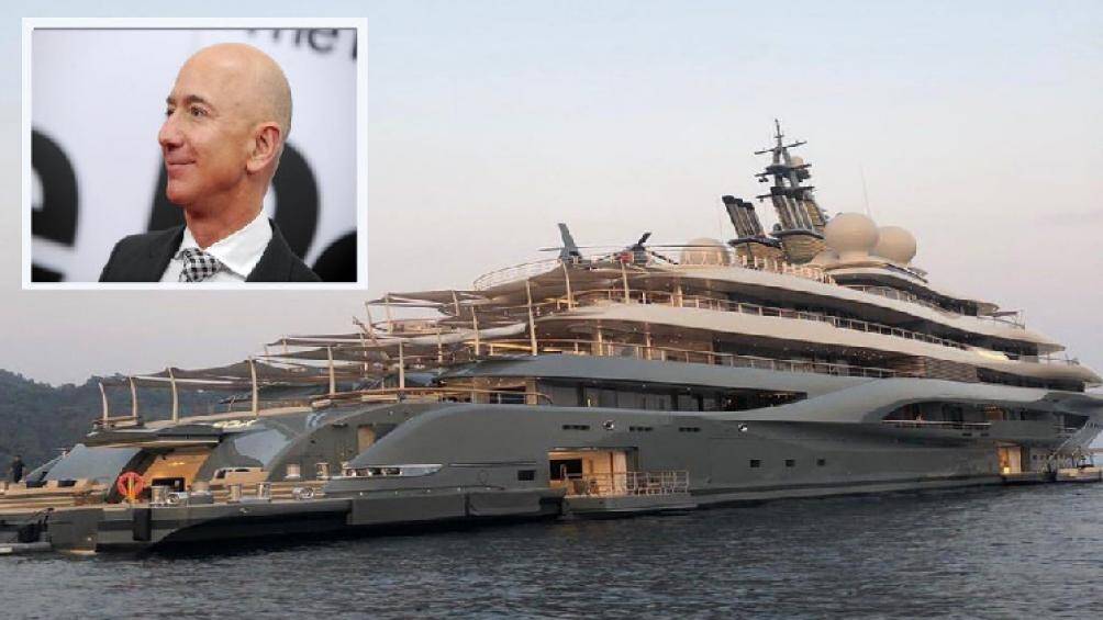 Siêu du thuyền Lürssen The Flying Fox của tỷ phú Jeff Bezos được hãng đóng thuyền danh tiếng Lürssen của Đức sản xuất