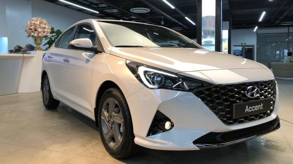 2) Hyundai Accent bán ra xe trong tháng 1/2021