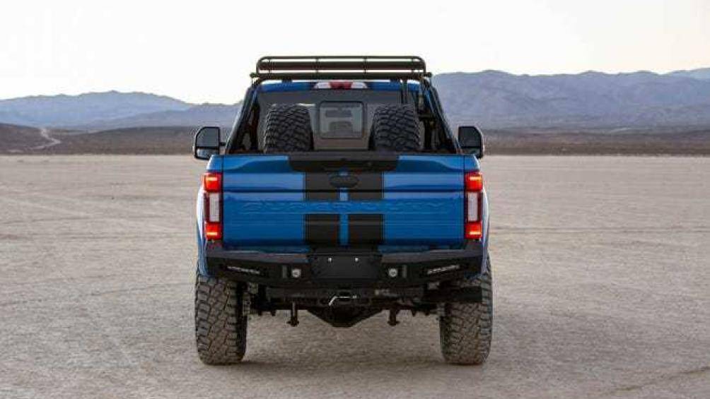F-250 Super Baja 2021 có lẽ sẽ có sức kéo vượt qua mức 10.977 kg thông thường của Ford F-Series Super Duty