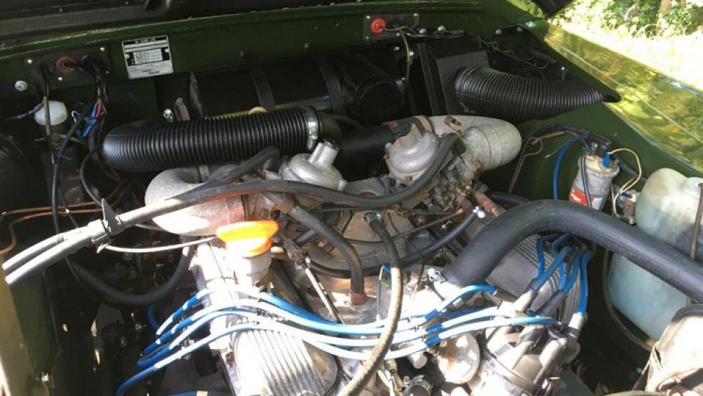 Chiếc bán tải to khỏe này đang sử dụng động cơ nhôm OHV V8 với dung tích 3,5 lít, sản sinh 91 mã lực và 225 Nm mô-men xoắn