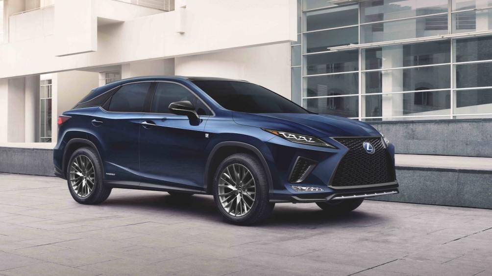 5. Lexus RX Hybrid (giá: 47.820-57.210 USD)
