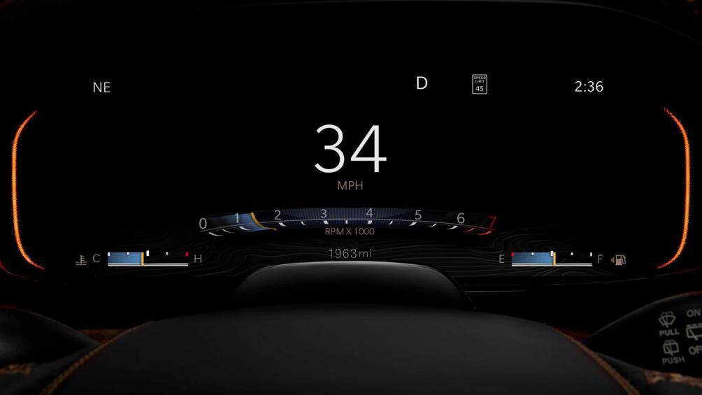 Hệ thống giải trí khi đó sẽ bao gồm màn hình hiển thị của người lái kích thước 10,25 inch và màn hình trung tâm kích thước 10,1 inch