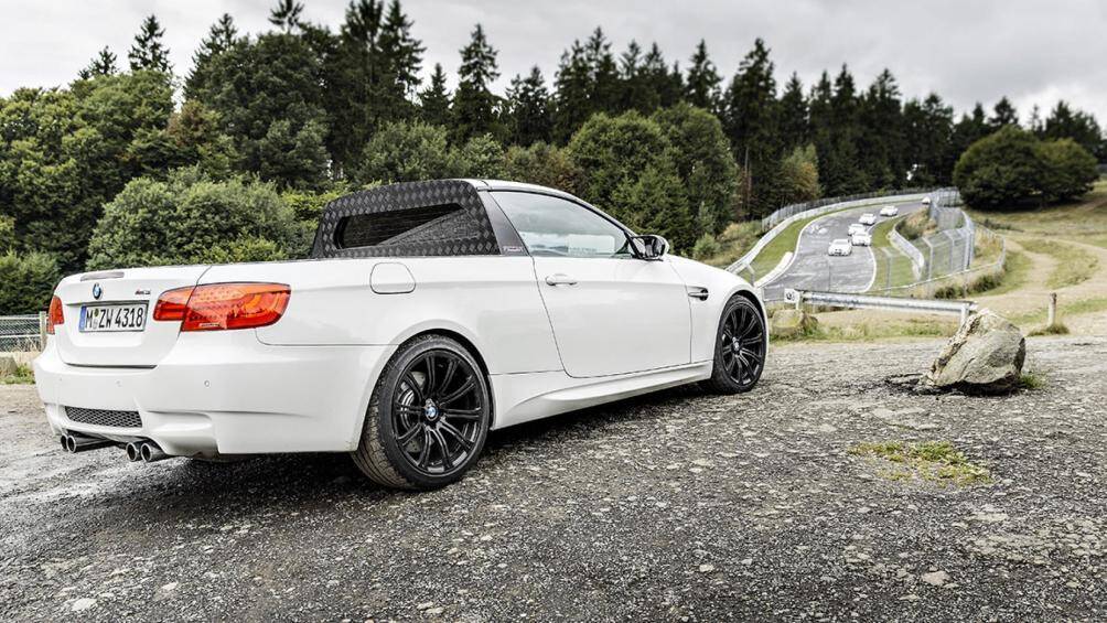 Bất chấp mọi sự sửa đổi được thực hiện, chiếc bán tải vẫn nhẹ hơn phiên bản M3 mui trần 50 kg, có thể lên tới 70 kg nếu tháo trần