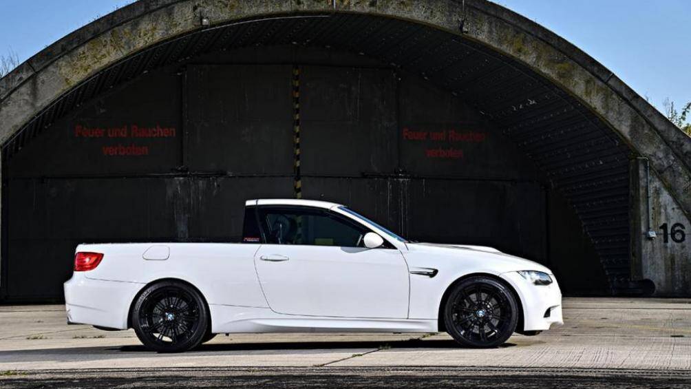 Chiếc bán tải đặc biệt hiện vẫn được nội bộ BMW M dùng để vận chuyển đồ trong khuôn viên nhà máy