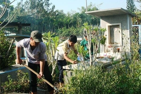 tảo mộ ngày tết