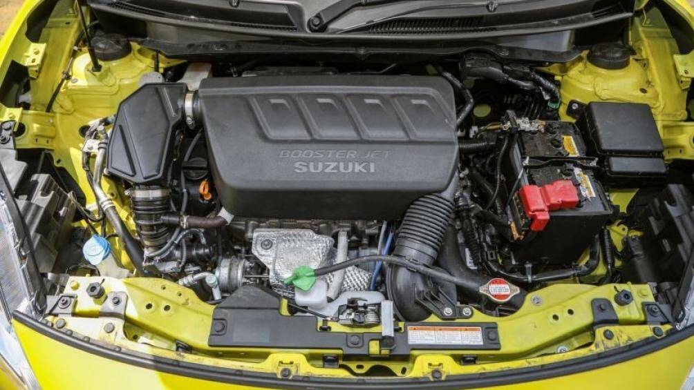 Suzuki Swift Sport 2021 tại thị trường Malaysia sử dụng khối động cơ xăng Boosterjet 4 xi-lanh, dung tích 1.4L với công suất tối đa 140 mã lực