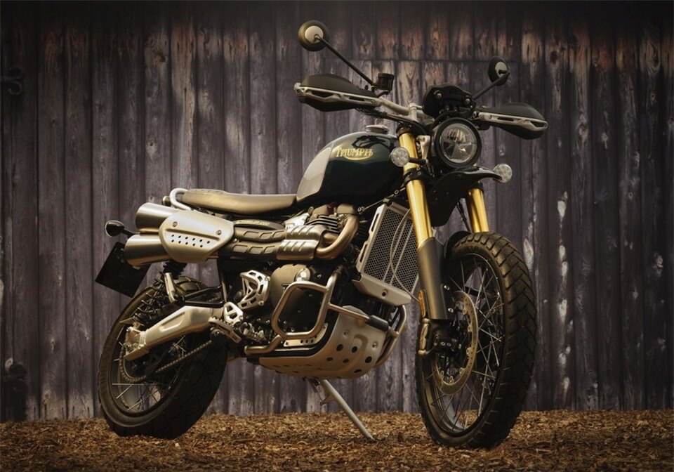 Triumph vừa cho ra mắt mẫu Scrambler 1200 Steve McQueen lấy cảm hứng từ một cảnh lái xe của diễn viên Steve McQueen trong phim The Great Escape