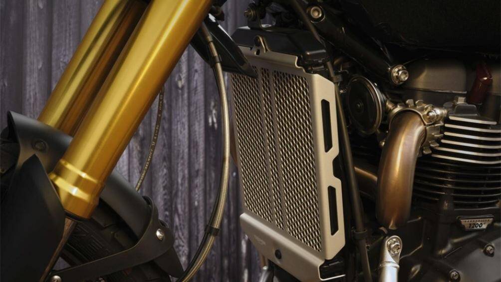 Phiên bản Steve McQueen được trang bị thêm bộ bảo vệ két nước làm mát từ nhôm và cắt bằng laser, sẽ chỉ có 1.000 chiếc trên toàn cầu