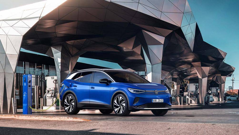 10. Volskwagen ID.4 2021 (Điểm số: 9.0/10)
Phân khúc: Crossover sạc điện nhỏ gọn