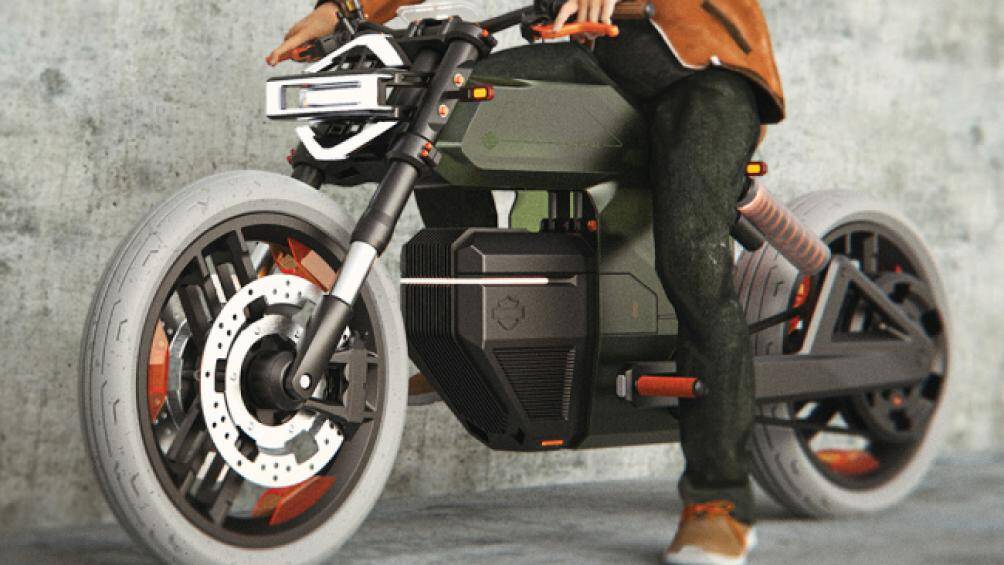 5. Mẫu xe điện của Harley Davidson với tên gọi là Harley Davidson Revival mang động cơ điện khủng và tài xế có thể thay pin một cách dễ dàng