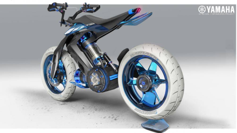 Mẫu concept có tên là Yamaha XT500 H20, hãng xe Nhật Bản tin đây là phương án thay thế cho xe máy điện và xe máy sử dụng các loại động cơ đốt trong