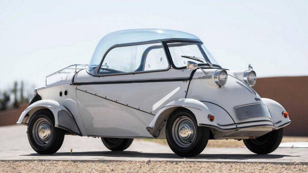 TG 500 được thiết kế dựa trên nguyên khối của chiếc xe ba bánh Messerschmitt KR 200