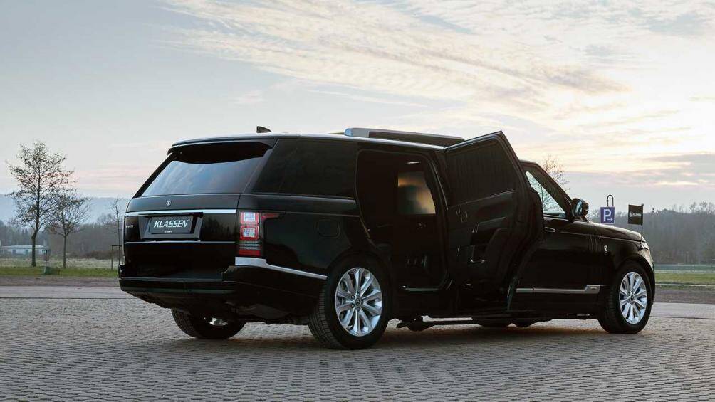 3. Armored Range Rover Autobiography