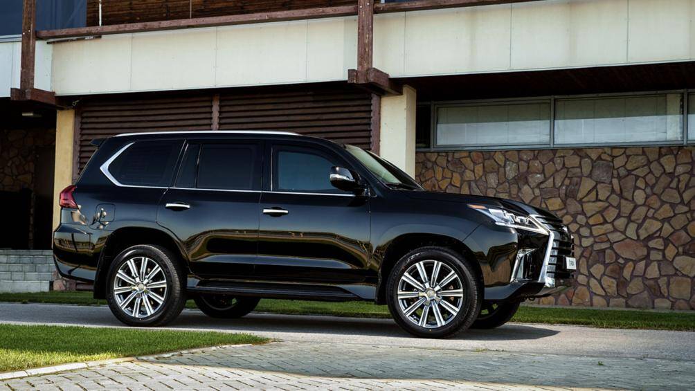 4. Armored Lexus LX 570